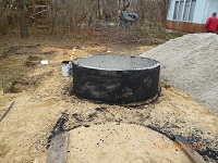 Пристрій септика. смт Коцюбинське, Київська обл.