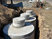 Каналізація для приватного будинку в Ходосівці