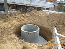 Каналізація для дому. Ворзель, Ірпінський район, Київська область