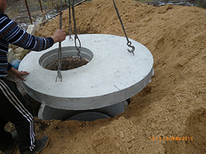 Каналізація для дому с. Велика Солтанівка, Київська область