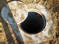 Проведення каналізації в будинку с. Петрушки, Київської області